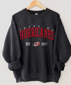 Carolina Hurricanes Crewneck, Vintage Style Carolina Hurricanes Sweatshirt, Carolina Sweatshirt, College Sweatshirt