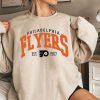 Vintage Philadelphia Flyers Sweatshirt, Philadelphia Flyers Hockey Shirt, Philadelphia Hockey Sweater, Hockey Fan Gifts