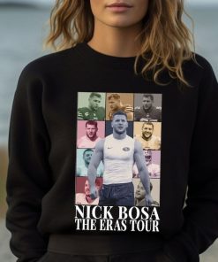 Nick Bosa Eras Tour Shirt, Vintage Nick Bosa Sweatshirt, American Football Fan T-Shirt, Sport Lover Shirt