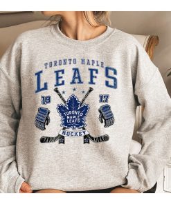 Toronto Maple Leafs Sweatshirt, Vintage Toronto Maple Leafs Hockey Shirt, Toronto Hockey Tshirt, Maple Leafs Tee