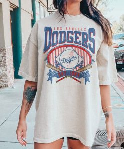 Los Angeles Baseball Sweatshirt | Vintage Style Los Angeles Baseball Crewneck Sweatshirt