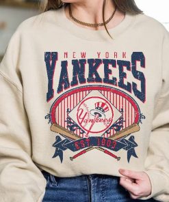 New York Baseball Sweatshirt | Vintage Style New York Baseball Crewneck Sweatshirt | New York EST 1962 Sweatshirt