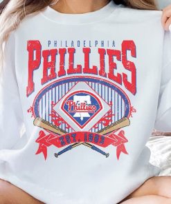 Philadelphia Baseball Sweatshirt | Vintage Style Philadelphia Baseball Crewneck Sweatshirt