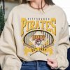 Pittsburgh Baseball Sweatshirt | Vintage Style Pittsburgh Baseball Crewneck Sweatshirt | Pittsburgh EST 1887 Sweatshirt