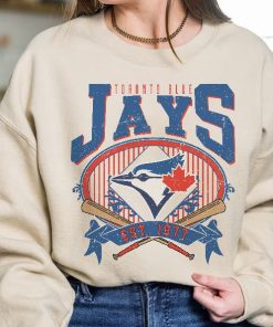 Toronto Baseball Sweatshirt | Vintage Style Toronto Baseball Crewneck Sweatshirt | Toronto EST 1977 Sweatshirt