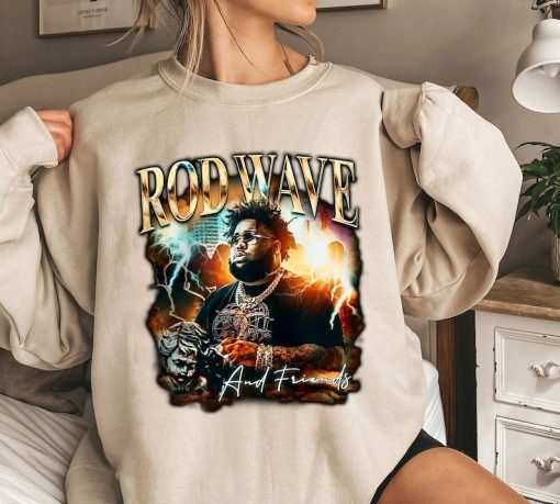 Rod Wave Nostalgia Sweatshirt, Rod Wave Nostalgia 90s Rap Music T-shirt, Beautiful Mind Tour Tee, Rod Wave Shirt