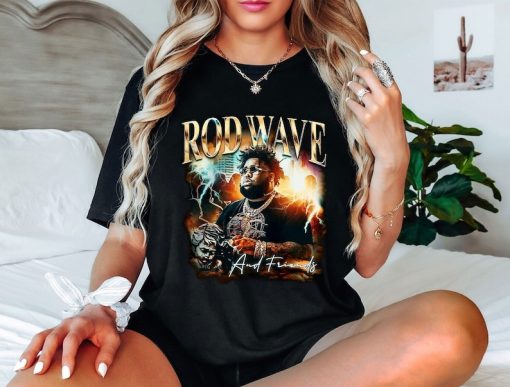 Rod Wave Nostalgia Sweatshirt, Rod Wave Nostalgia 90s Rap Music T-shirt, Beautiful Mind Tour Tee, Rod Wave Shirt