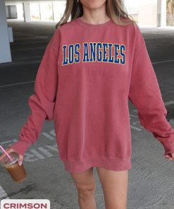 Los Angeles Football Vintage Style Sweatshirt, Los Angeles Football Sweater, Los Angeles Crewneck, Ram Fan Long Sleeve