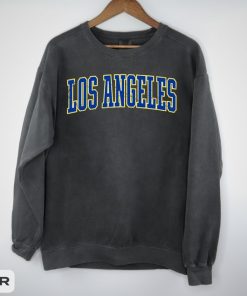 Los Angeles Football Vintage Style Sweatshirt, Los Angeles Football Sweater, Los Angeles Crewneck, Ram Fan Long Sleeve