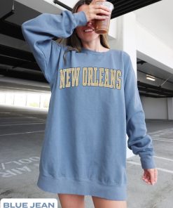 New Orleans Football Vintage Style Sweater, New Orleans Football Sweatshirt, New Orleans Crewneck