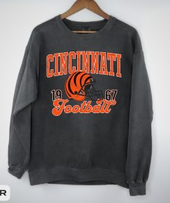 Cincinnati Football Vintage Style Sweatshirt, Cincinnati Football Sweater, Cincinnati Crewneck