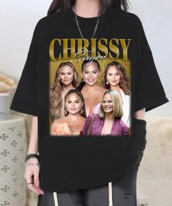 Chrissy Teigen T-Shirt, Chrissy Teigen Shirt, Chrissy Teigen Tees, Chrissy Teigen Homage, Vintage T-Shirt, Classic Movie