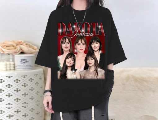 Dakota Johnson T-Shirt, Dakota Johnson Shirt, Dakota Johnson Tees, Dakota Johnson Homage, Retro Shirt, Casual T-Shirt