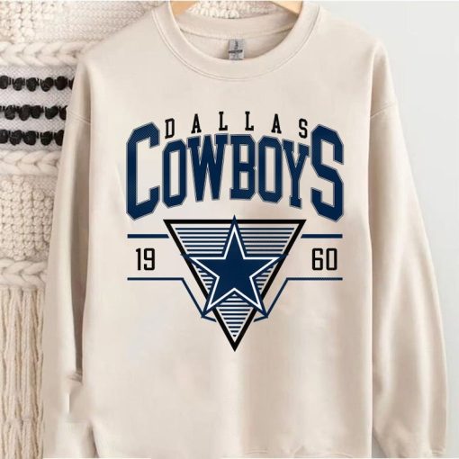 Vintage-style Dallas Football Shirt Football Fan Gifts: Dallas Football shirt, America Football Sweatshirt, Dallas shirt