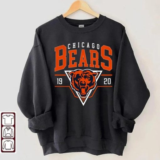 Chicago Bears Vintage Style shirt, Trendy Retro Style Football Shirt, Vintage Style Chicago Football Chicago shirt