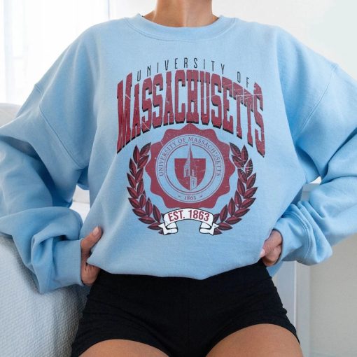 Vintage University of Massachusetts Shirt, University Amherst Shirt, University Shirt, University of Massachusetts Shirt