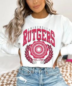 Vintage style Rutgers University shirt, Rutgers University Shirt, Rutgers College Shirt, Rutgers University shirt