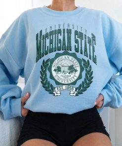 Michigan State University Vintage Shirt, Michigan State University Shirt, College Basketball