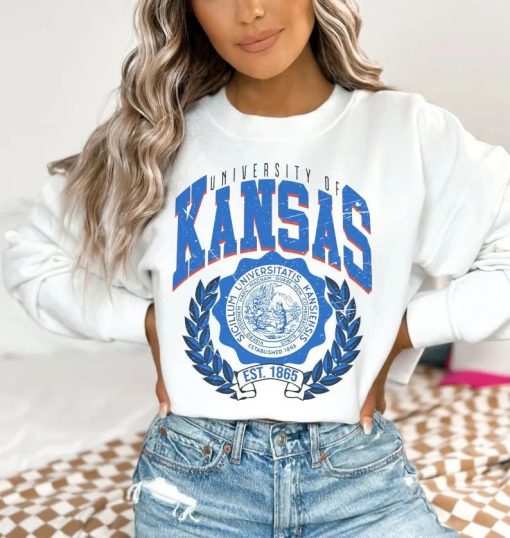 University of Kansas Shirt, Vintage University of Kansas Shirt, University of Kansas Shirt, University Shirt