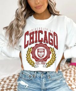 Vintage style University of Chicago Shirt, Chicago University Shirt, Chicago College Shirt, Chicago University Shirt3