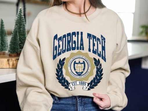 Georgia Institute of Technology Shirt, Vintage Georgia Institute of Technology Shirt