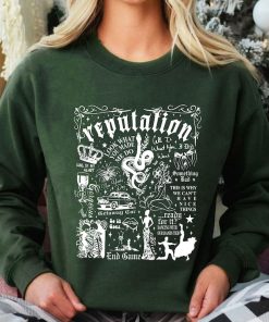 Reputation Tracklist Sweatshirt, Reputation Snake Shirt, Reputation Sweatshirt, Taylor Swift, Reputation Shirt