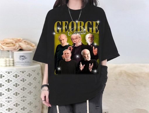 George Carlin T-Shirt, George Carlin Shirt, George Carlin Tees, George Carlin Homage, Movie Sweater, Movie Sweatshirt