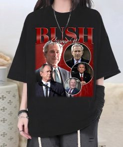 George W Bush T-Shirt, George W Bush Shirt, George W Bush Tees, George W Bush Homage, Movie Sweater, Movie Sweatshirt