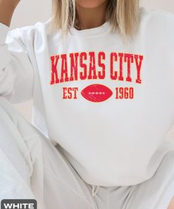 Vintage Style Kansas City Football Comfort Colors Crewneck Sweatshirt,Kansas City Football Sweatshirt