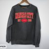 Vintage Style Kansas City Football Comfort Colors Crewneck Sweatshirt,Kansas City Football Sweatshirt