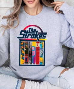 Vintage The Stroke.s Shirt, The Strokes Vintage Shirt Made In USA, Gift Music Lovers, Rock Band Sweatshirt