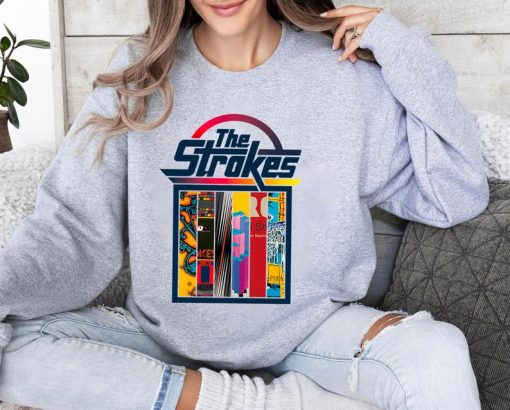 Vintage The Stroke.s Shirt, The Strokes Vintage Shirt Made In USA, Gift Music Lovers, Rock Band Sweatshirt