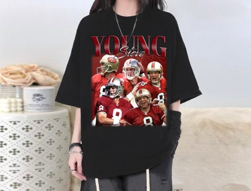 Steve Young T-Shirt, Steve Young Shirt, Steve Young Tees, Steve Young Unisex, Sports Gift, Sunday Football