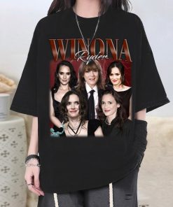 Winona Ryder T-Shirt, Winona Ryder Shirt, Winona Ryder Tees, Winona Ryder Unisex, Vintage T-Shirt, Classic Movie