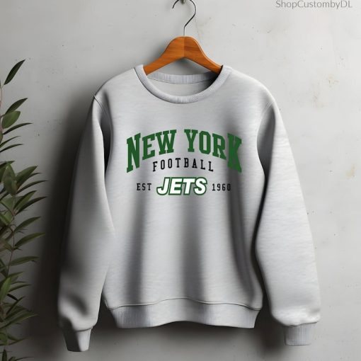 NEW YORK Jets Vintage Sweatshirt | Crew Neck | Jets Football Sweatshirt | NFL Football Sweatshirt