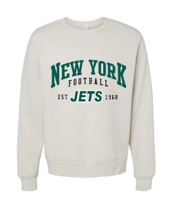 NEW YORK Jets Vintage Sweatshirt | Crew Neck | Jets Football Sweatshirt | NFL Football Sweatshirt