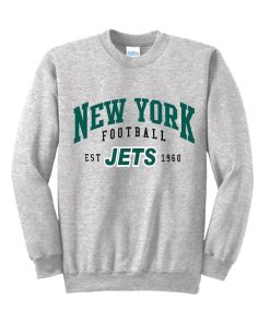 NEW YORK Jets Vintage Sweatshirt | Crew Neck | Jets Football Sweatshirt | NFL Football Sweatshirt