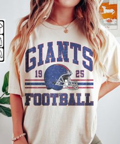 Giants Football Shirt, Shirt Retro Style 90s Vintage Unisex shirt, Graphic Tee Gift For Football Fan Sport