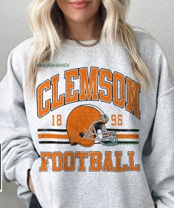 Clemson Football Shirt, Shirt Retro Style 90s Vintage Unisex shirt Football American, Tigers Bootleg Tee