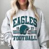 Eagles Football Shirt, Shirt Retro Style 90s Vintage Unisex shirt, Graphic Tee Gift For Football Fan Sport