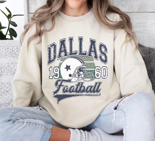 Dallas Football Sweatshirt, Dallas Football Crewneck, Dallas Shirt, Game Day Sweater