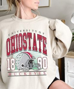 Vintage Ohio State Baseball Sweatshirt, Ohio State Fan Crewneck Shirt, Ohio State Gift, College Sweater