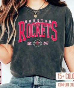 Vintage Houston Rocket Shirt, Houston Basketball Shirt, Rockets T-Shirt, Basketball Fan Shirt, Retro Houston