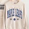 Toronto Hockey Crewneck, Vintage Style Toronto Maple Leafs Sweatshirt, Toronto Maple Leafs Sweatshirt