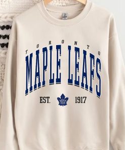 Toronto Hockey Crewneck, Vintage Style Toronto Maple Leafs Sweatshirt, Toronto Maple Leafs Sweatshirt