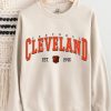 Vintage Cleveland Browns Shirt, Vintage NFL Cleveland Browns Football Shirt