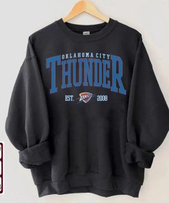 Vintage Oklahoma Thunde Shirt, T-Shirt, Thunder Sweater, Thunder T-Shirt, Vintage Basketball Fan, Retro Oklahoma City