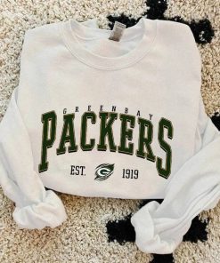 Green Bay Football Shirt, Vintage Style Green Bay Football Crewneck, Football Sweatshirt, Green Bay Sweatshirt