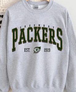 Green Bay Football Shirt, Vintage Style Green Bay Football Crewneck, Football Sweatshirt, Green Bay Sweatshirt