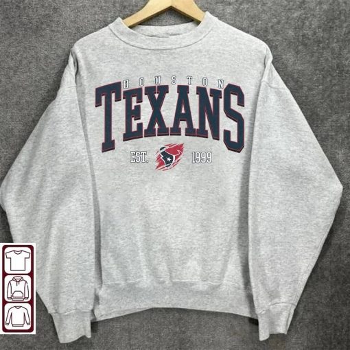 Houston Football shirt, Houston Football SweatShirt, Houston TX Crewneck, Houston Gift for Fan